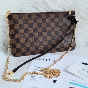 LOUIS VUITTON Cloth clutch bag